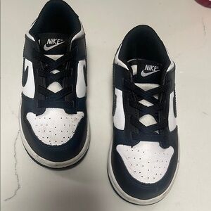 Nike Kids Black and White Sneakers